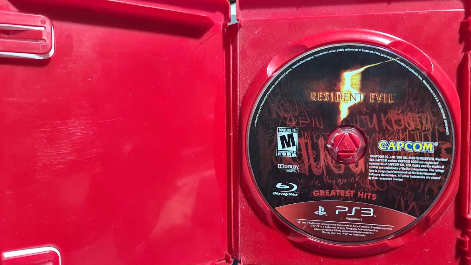 Precio 5 000,00 PS3  JUEGO PS3 RESIDENT EVIL 5