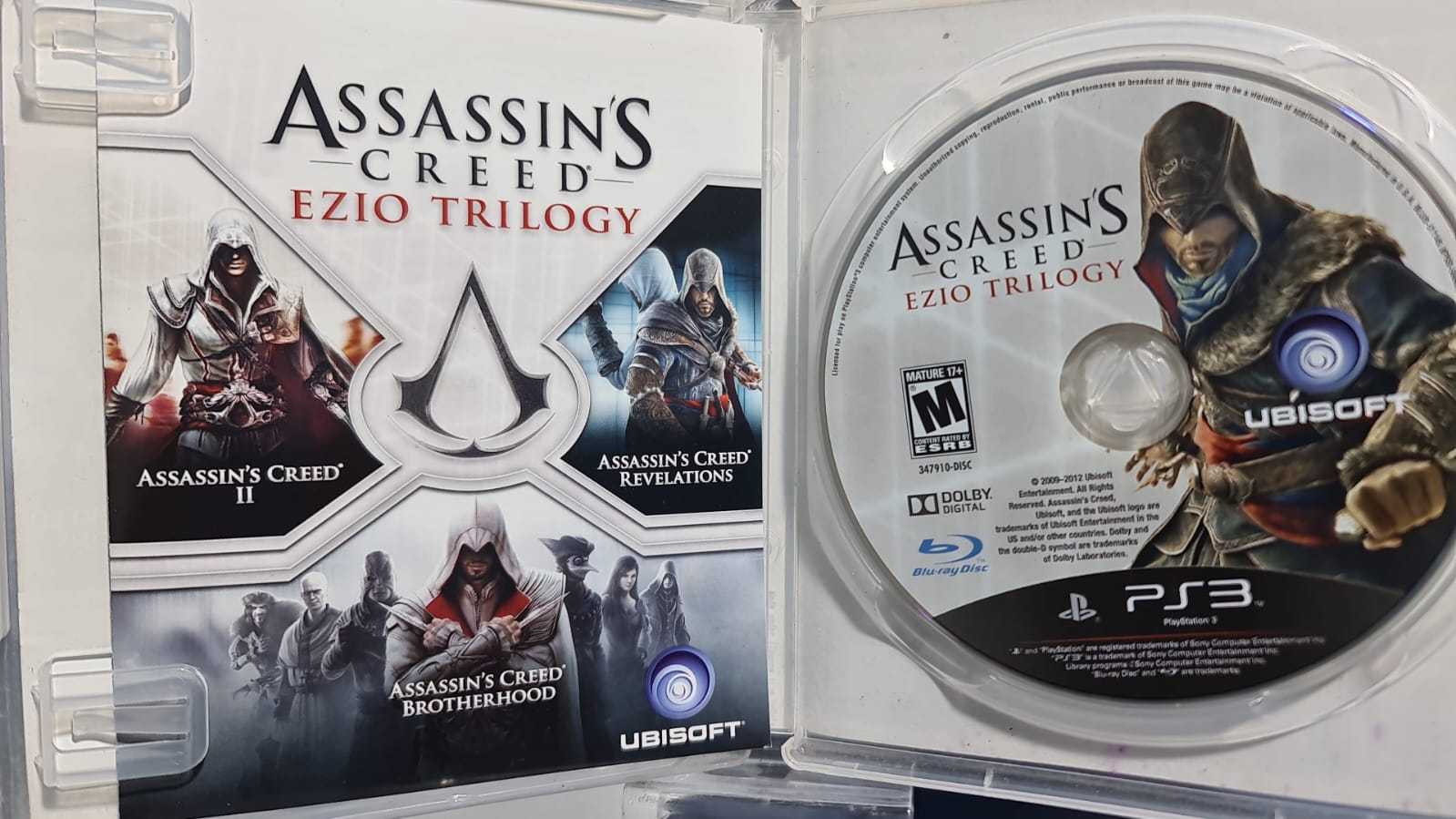 Precio 5 000,00 PS3  JUEGO PS3 ASSASSINS CREED EZIO TRILIGY