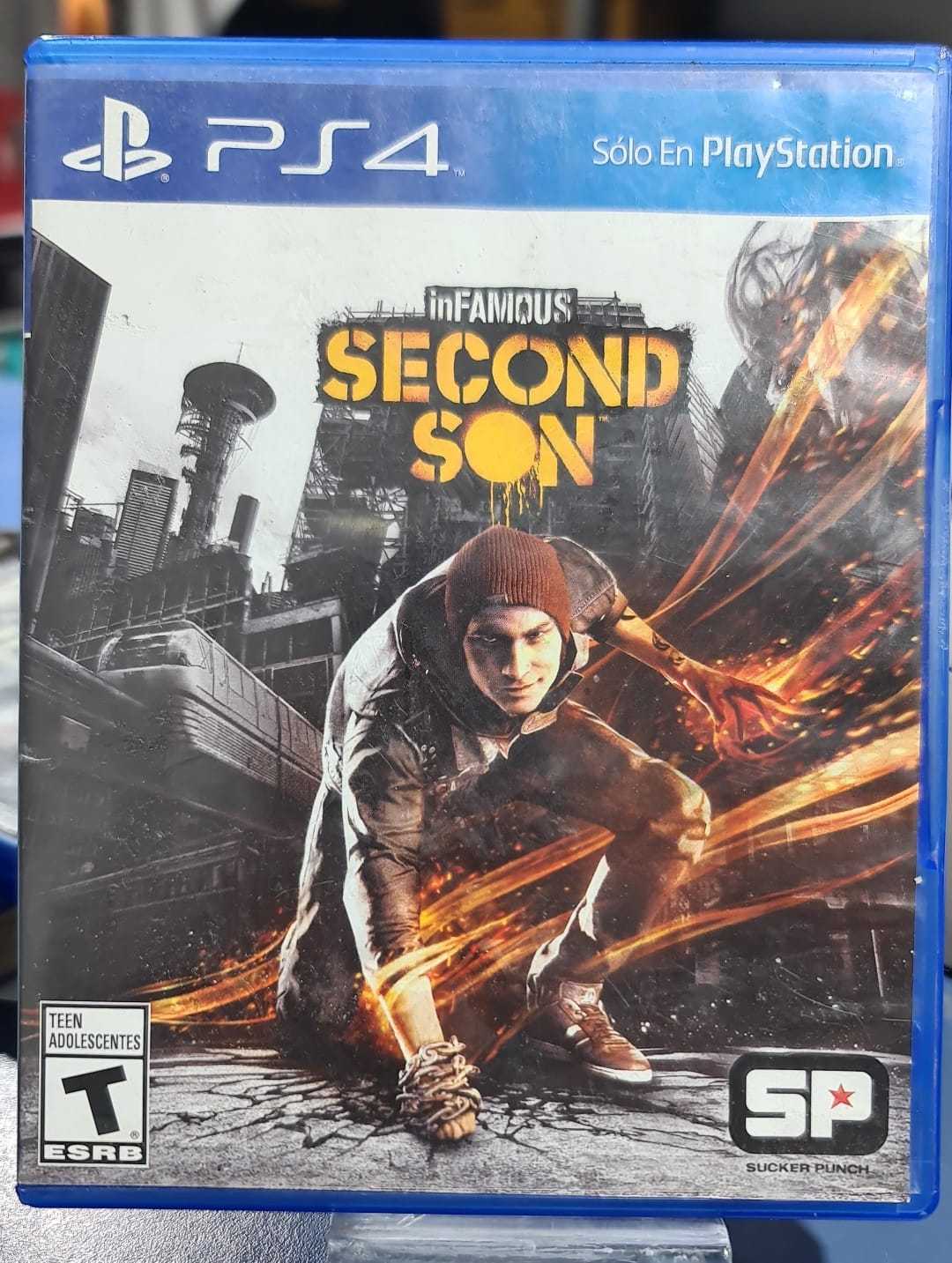 Precio 6 000,00 PS4  JUEGO PS4  INFAMOUS SECOND SON