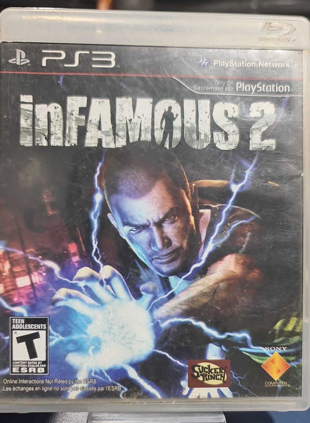 Precio 5 000,00 PS3  JUEGO PS3 INFAMOUS 2
