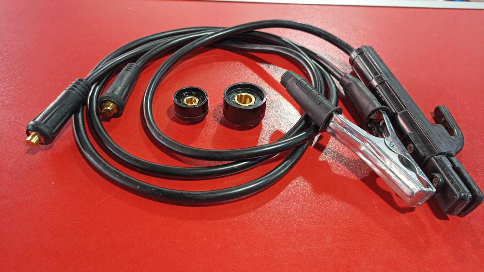 Precio 17 000,00 NA  CABLE PARA MAQUINA DE SOLDAR LINEA DE TIERRA Y LINEA POSITIVA. CONECTOR HEMBRA