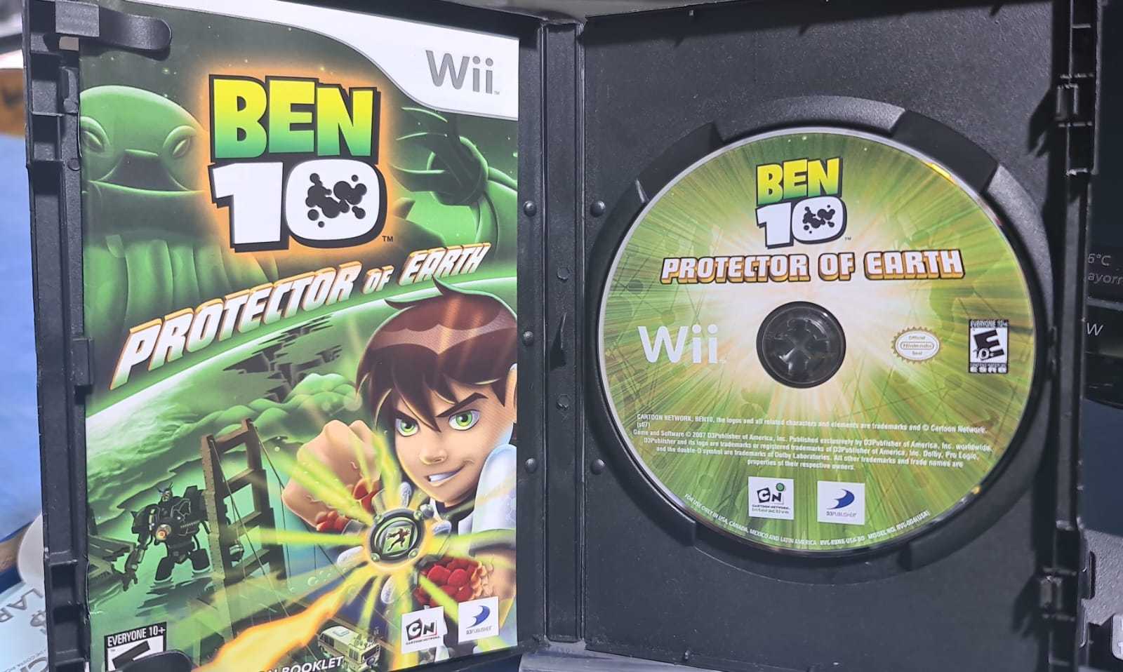 Precio 5 000,00 NINTENDO  JUEGO NINTENDO WII BEN 10 PROTECTOR OF EART
