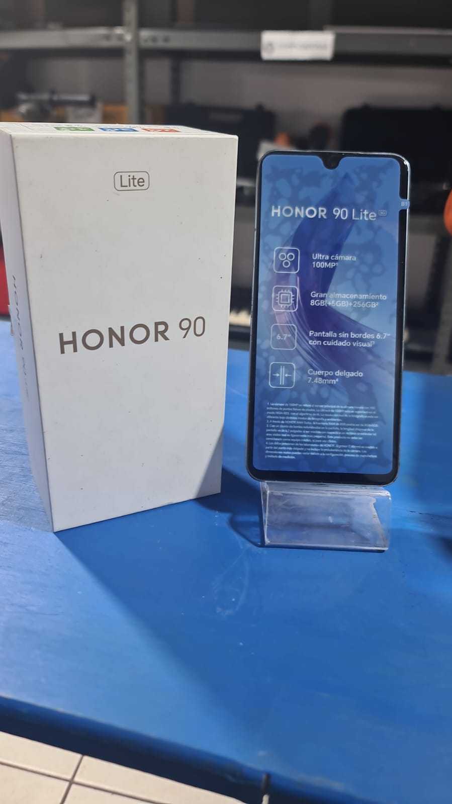 Precio 85 000,00 HONOR 90 LITE TELEFONO CELULAR 256 ROM 8 RAM EN CAJA COMPLETO CARGADOR