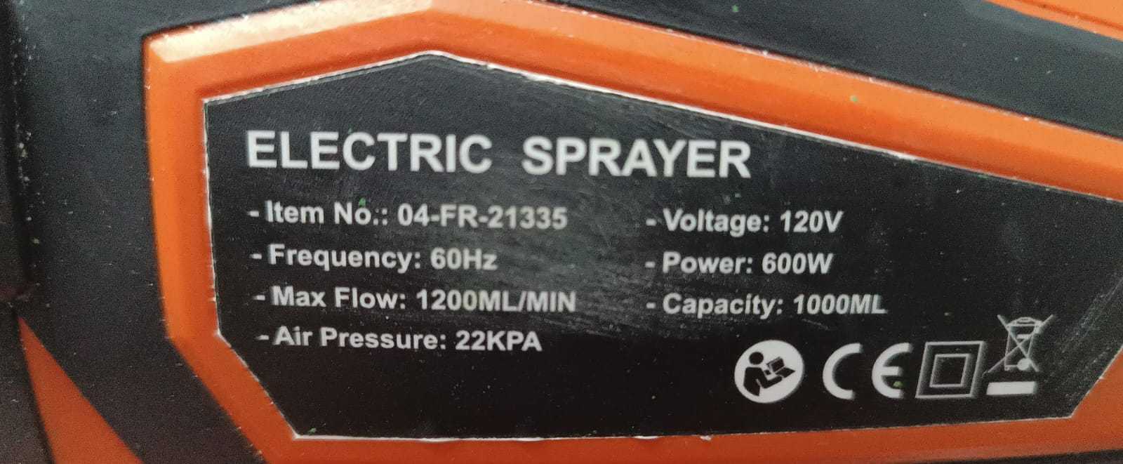 Precio 35 000,00 SACO ND Pistola de pintura eléctrica SACO 600w 120v