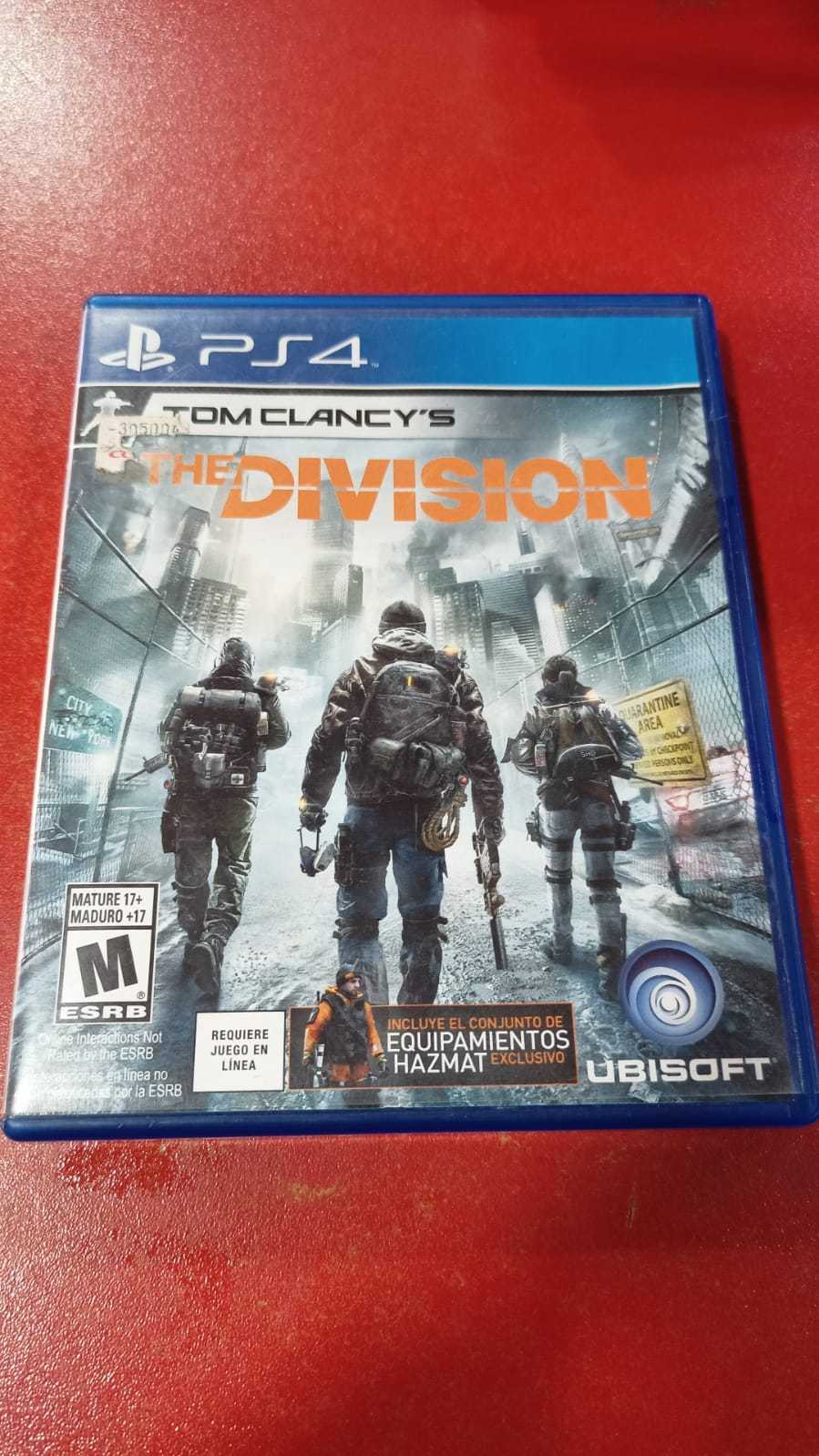 Precio 7 000,00 SONY  JUEGO TOM CLANCYS THE DIVISION PS4