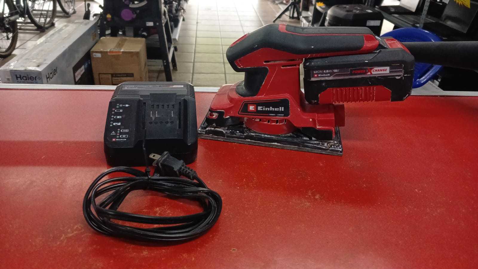 Precio 55 000,00 Einhell tc os 18187 li lijadora con bateria 4 amp  y cargador