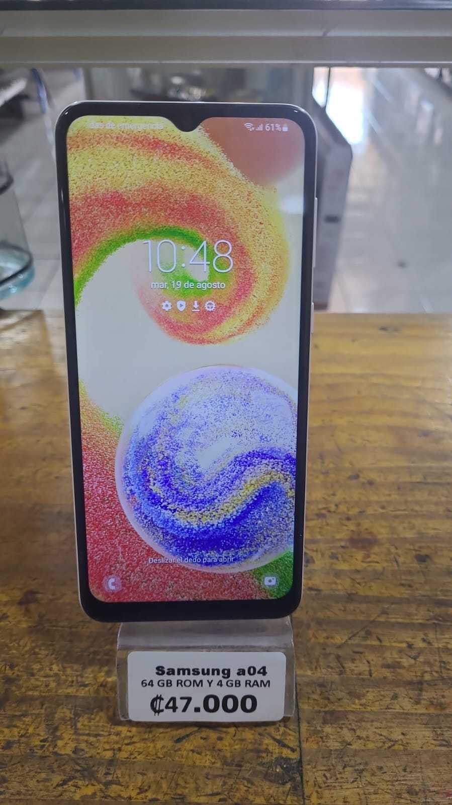 Precio 47 000,00 samsung a04 Celular 64gb y 4ram