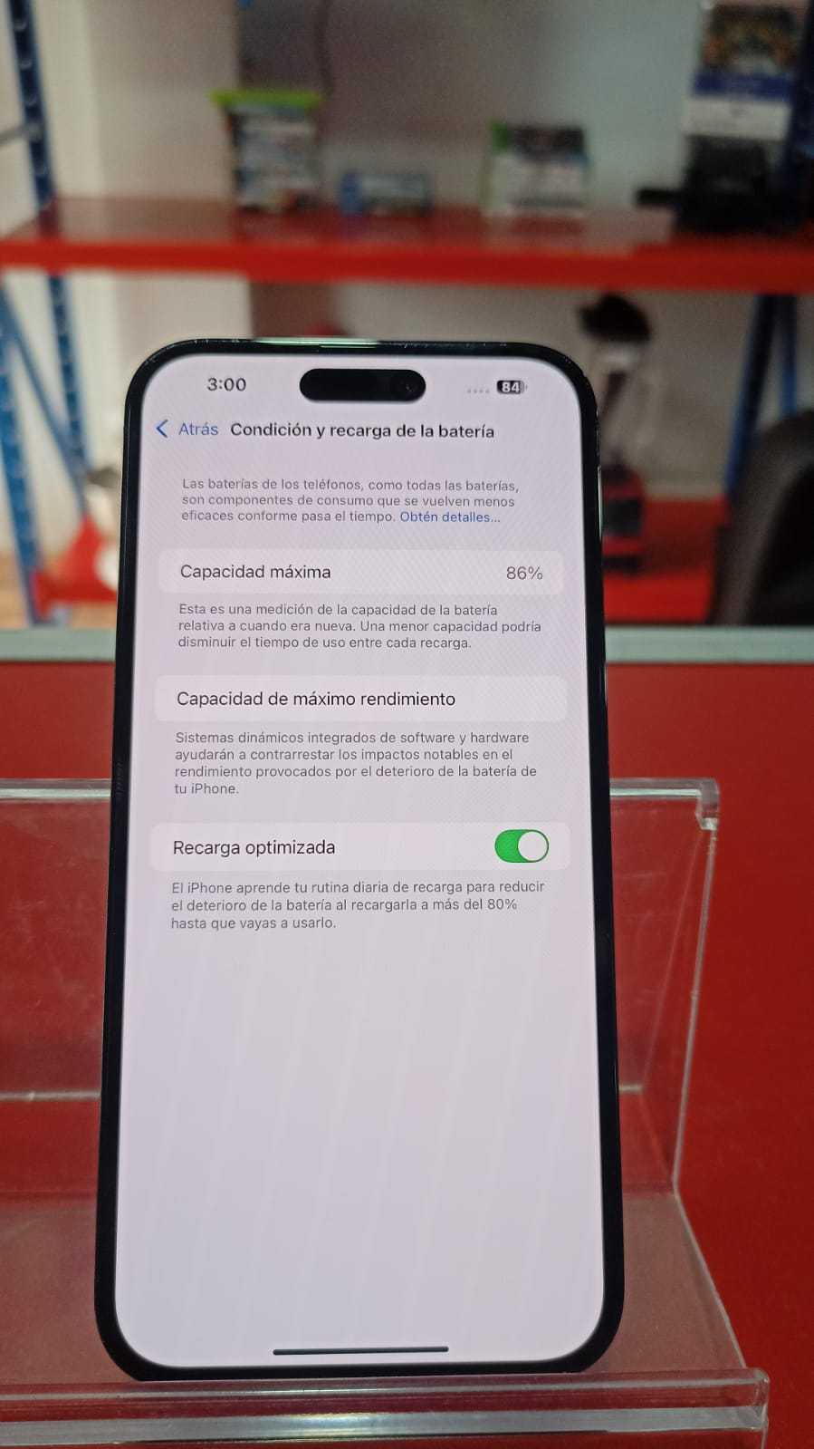 Precio 300 000,00 APPLE iPhone 14 Pro Max iPhone 14 Pro Max 128 GB batería 86  en caja