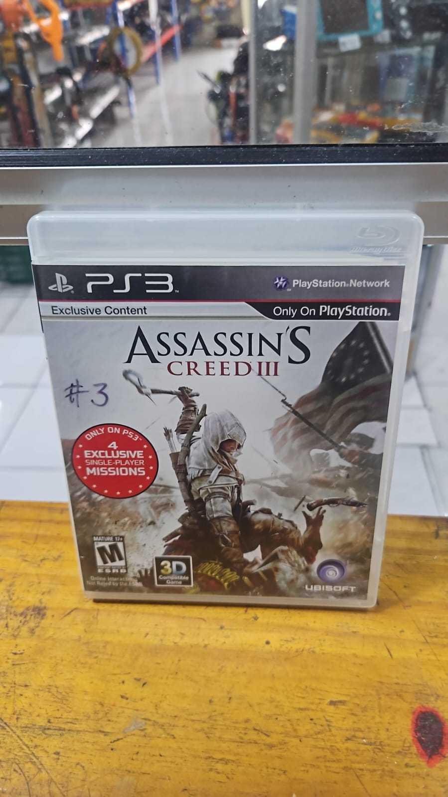Precio 5 000,00 sony ps3 Assassins creed lll