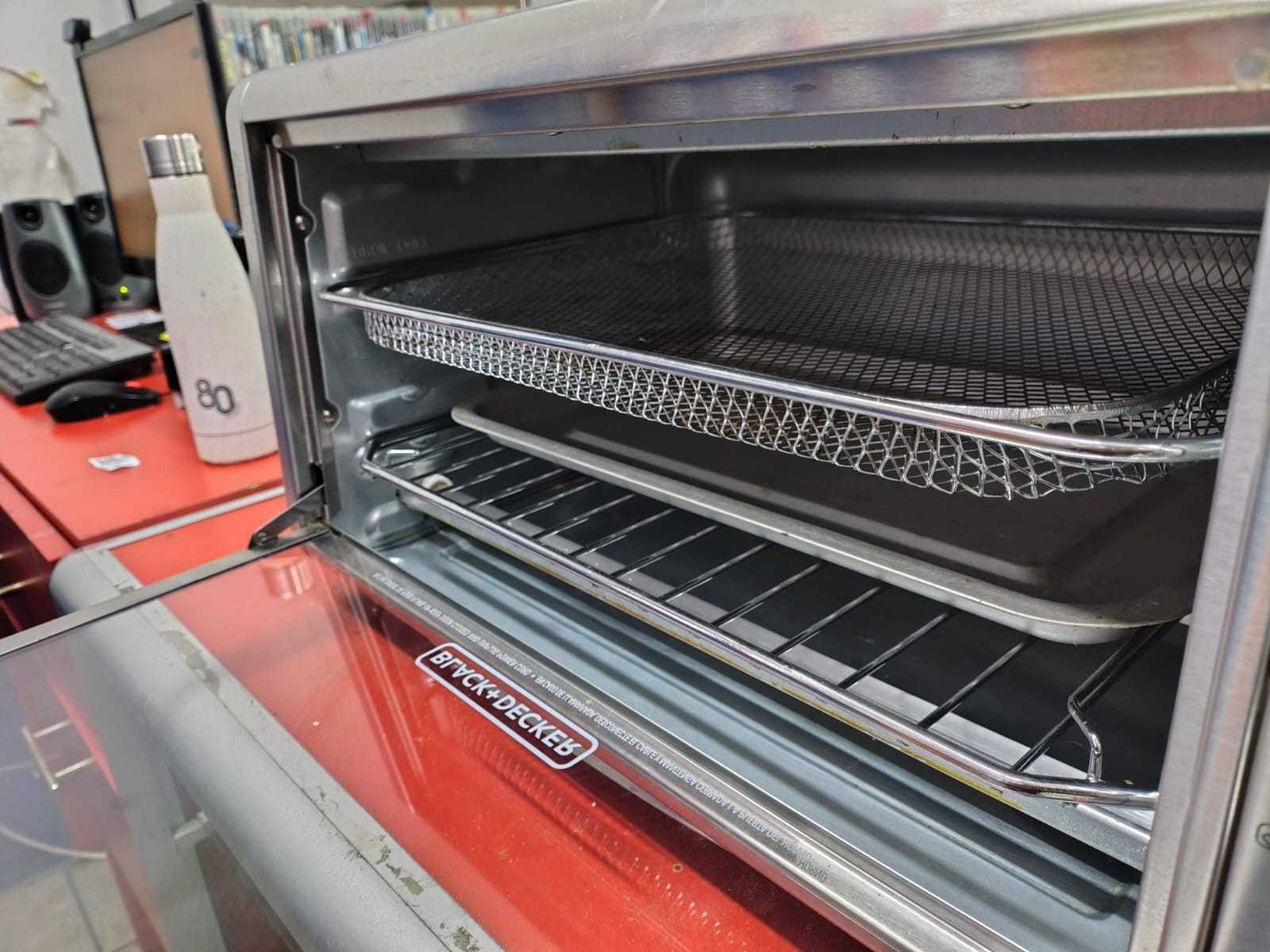 Precio 55 000,00 Black   decker TO3265XSSLA Horno Tostador con función de Freír en caja