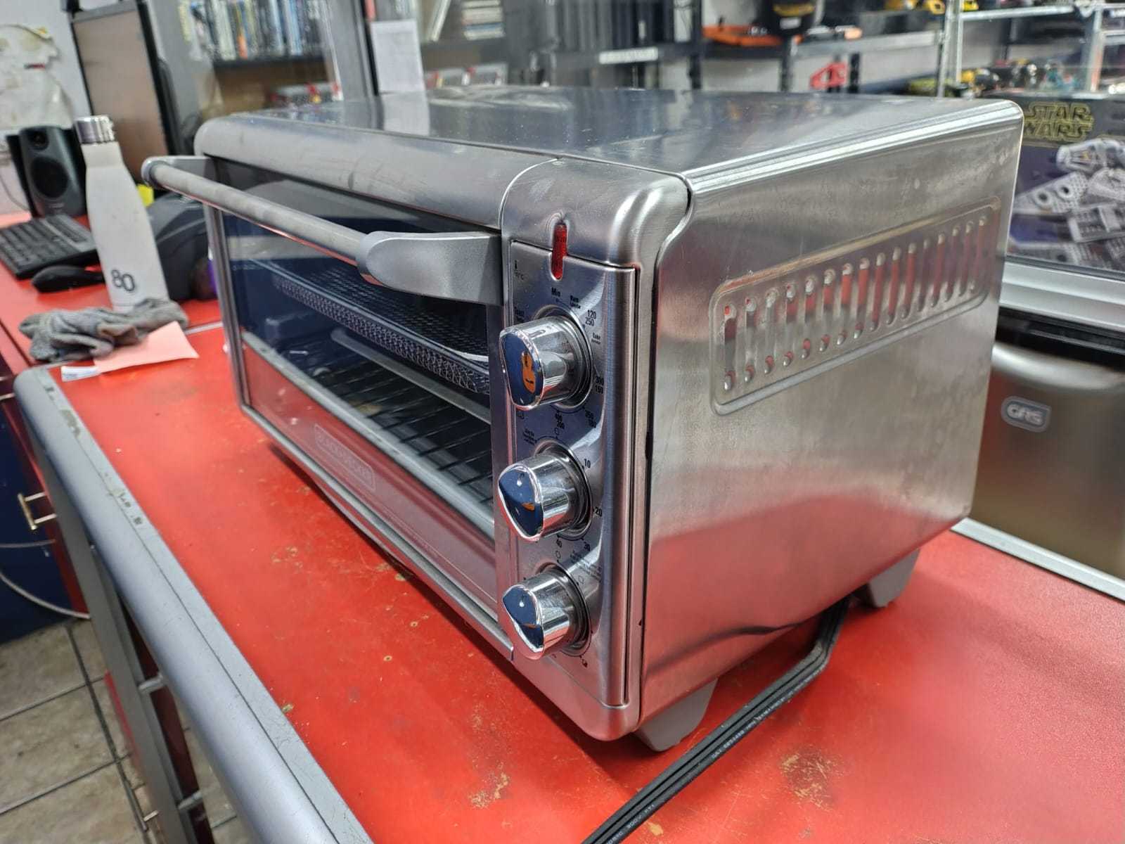Precio 55 000,00 Black   decker TO3265XSSLA Horno Tostador con función de Freír en caja