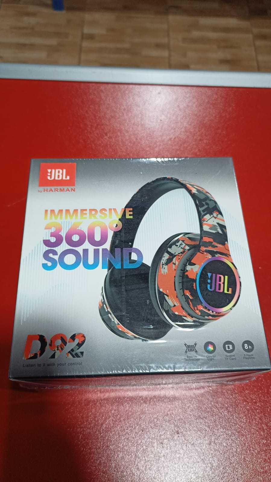 Precio 15 000,00 jbl d92 AUDIFONOS Bluetooth JBL D92 8 HORAS DURACIÓN genericos