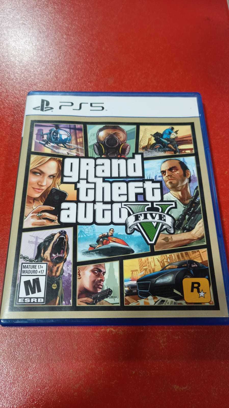 Precio 25 000,00 SONY PS5 JUEGO GRAND THEFT AUTO 5 PS5