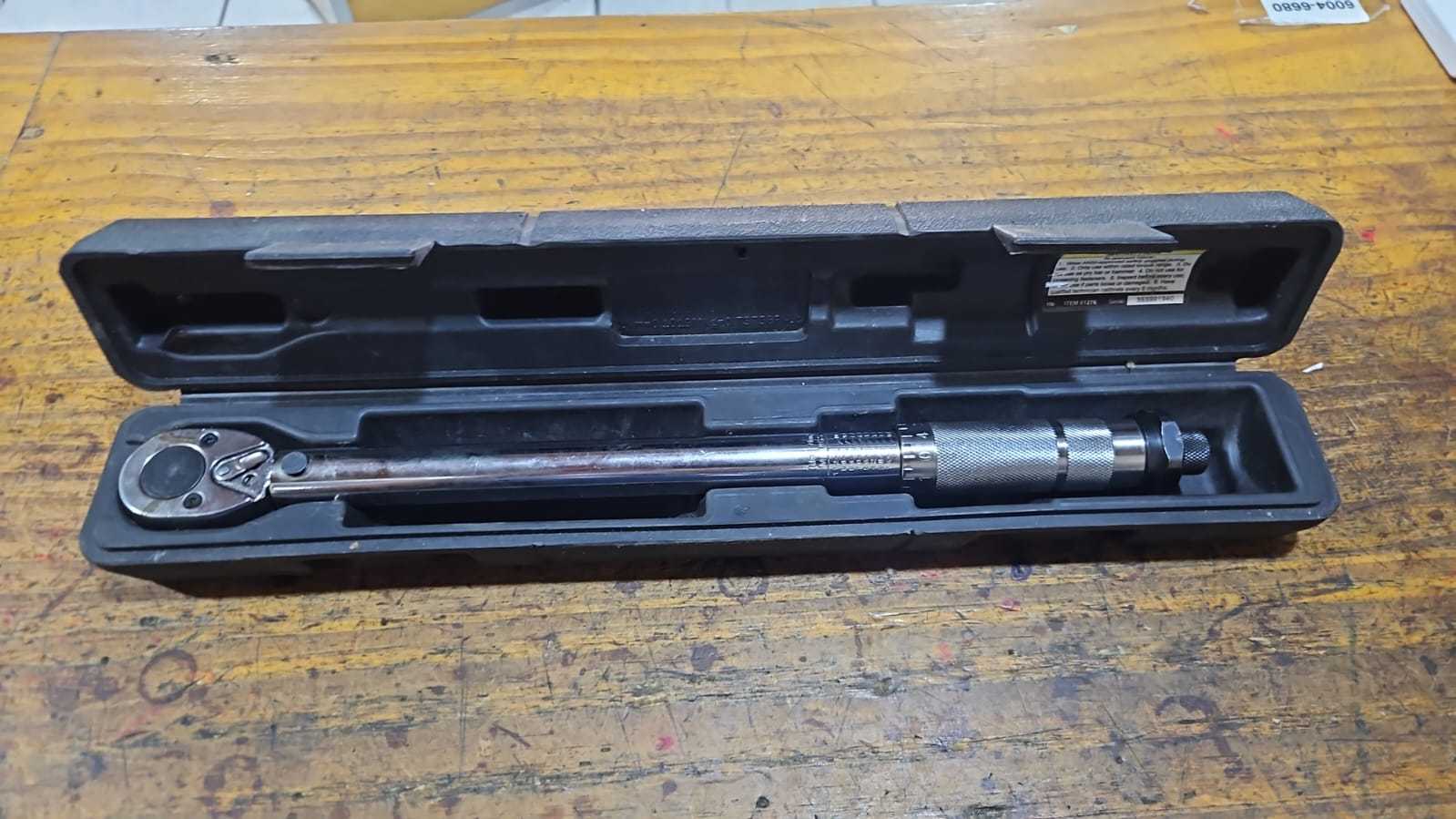 Precio 40 000,00 pittsburgh pro  Torquímetro 3.8 pulgadas en estuche
