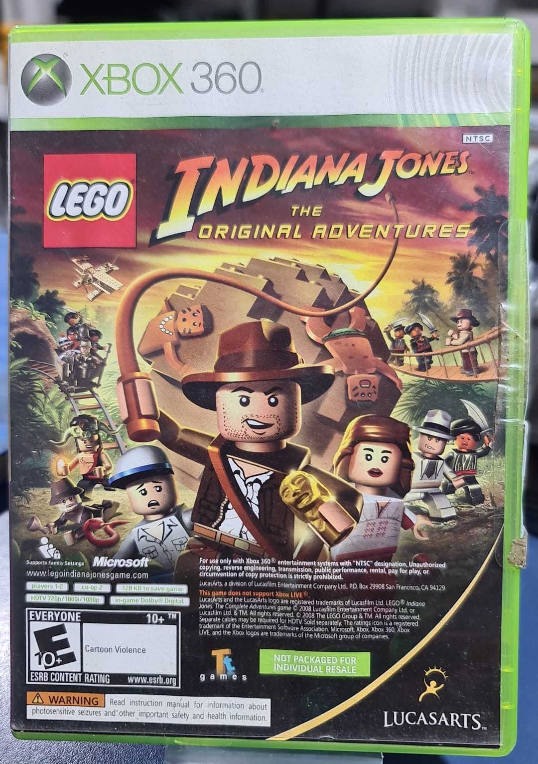 Precio 7 000,00 XBOX 360 JUEGO XBOX 360 DOBLE INDIANA JONES LEGO KUNG FU PANDA