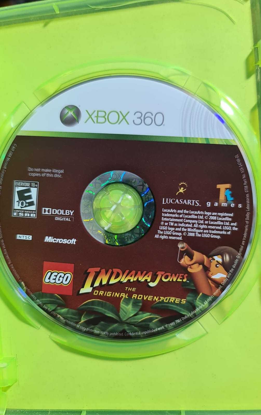 Precio 7 000,00 XBOX 360 JUEGO XBOX 360 DOBLE INDIANA JONES LEGO KUNG FU PANDA