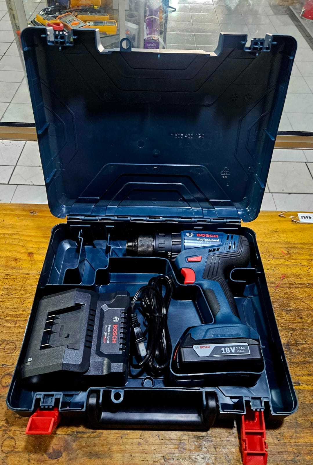 Precio 75 000,00 bosch gsb 183 li Taladro inalambrico con 1 bateria y cargador en estuche