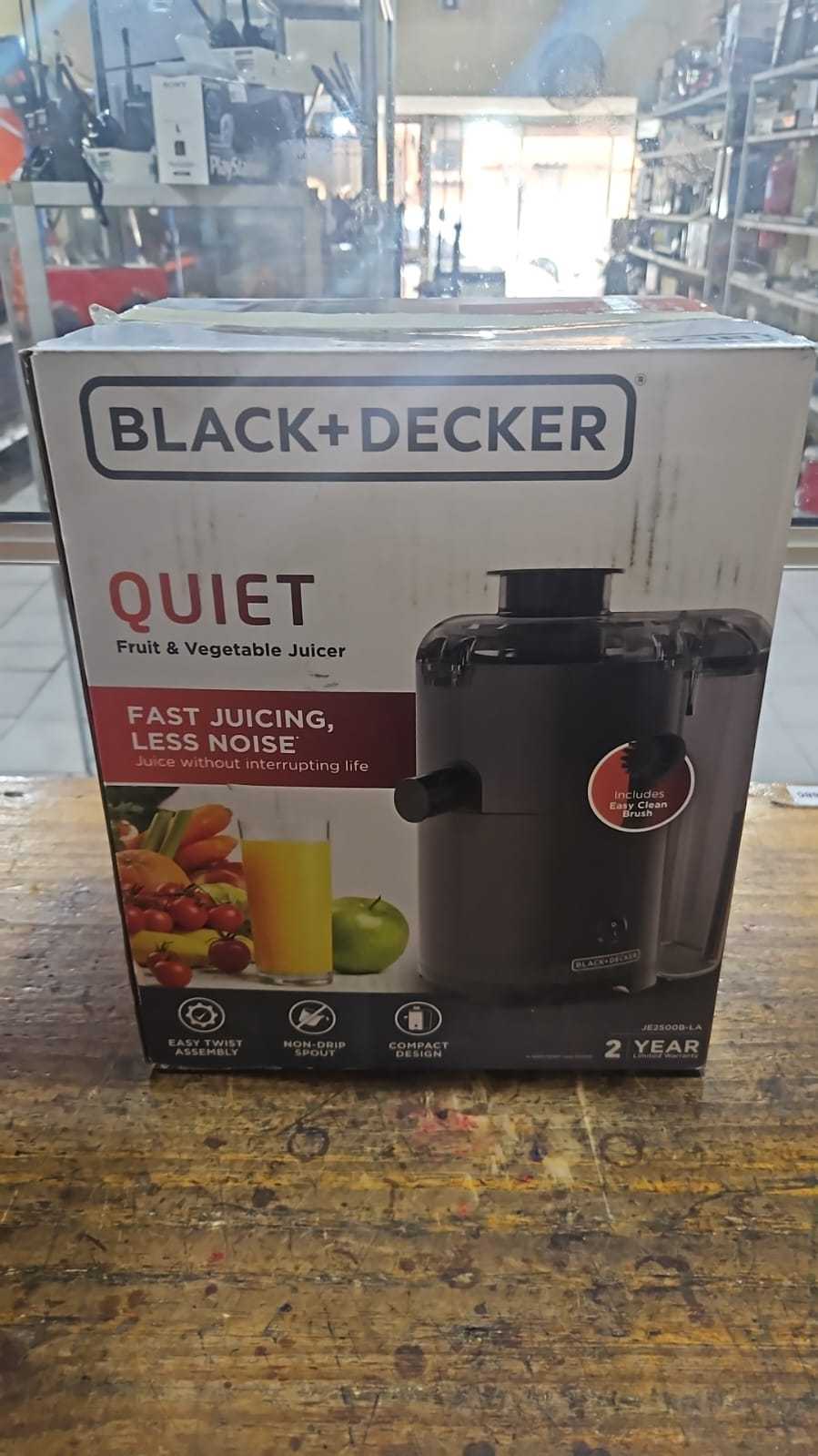Precio 30 000,00 black decker  Extractor de jugos en caja 400 watts