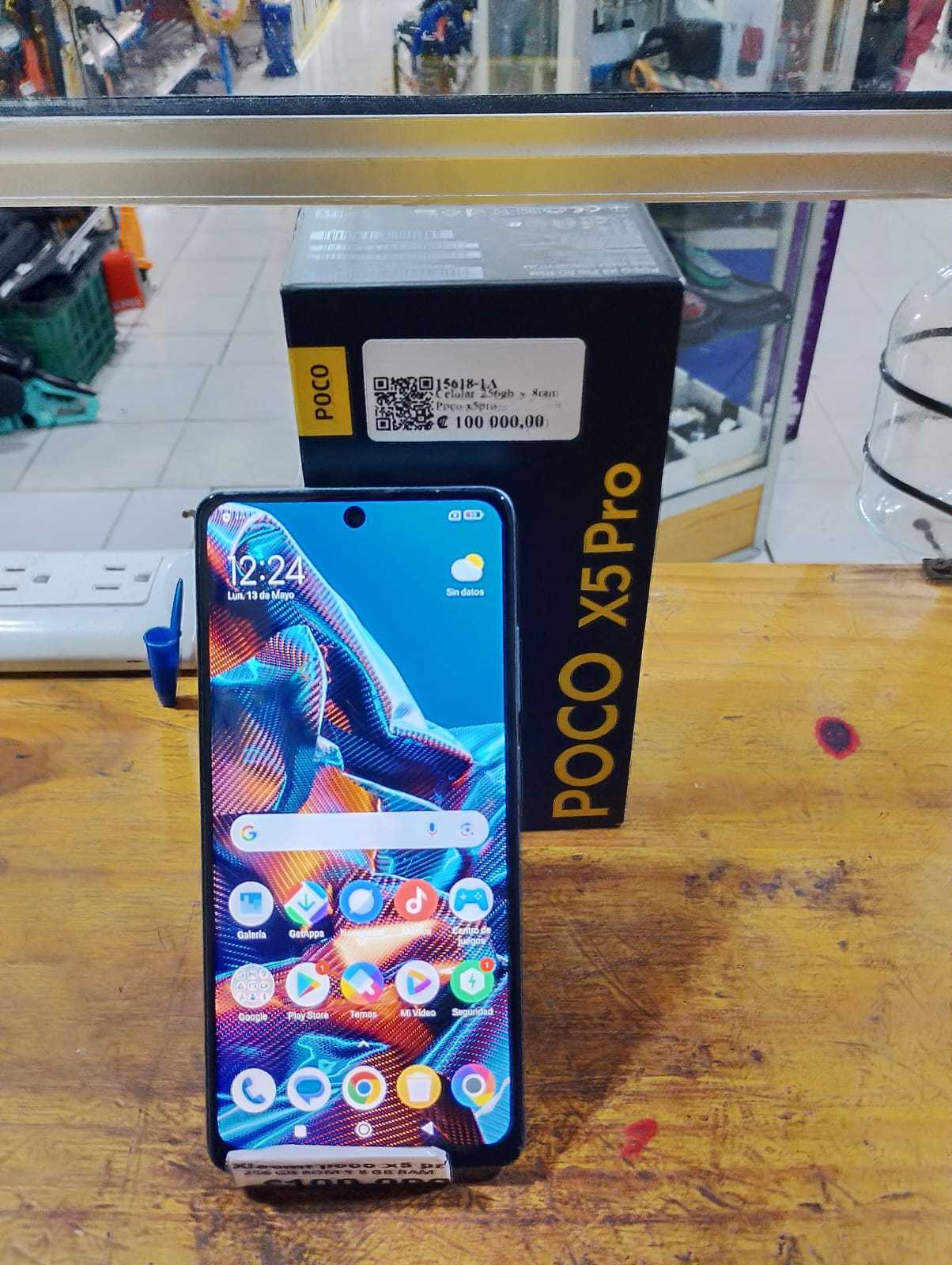 Precio 100 000,00 poco x5pro Celular 256gb y 8ram