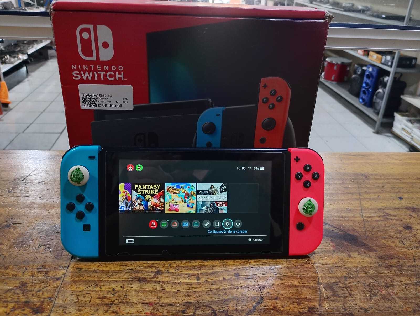 Precio 90 000,00 nintendo switch Consola con accesorios en caja