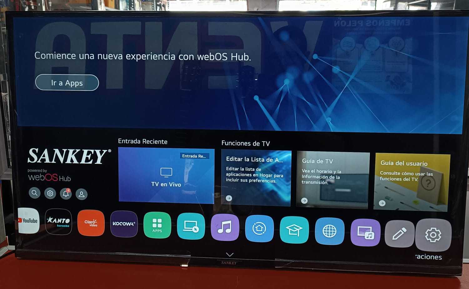 Precio 110 000,00 Sankey CLED 42DW9 Televisor LED Smart 42 HD  Sankey CLED 42DW9 sin patas y control en caja