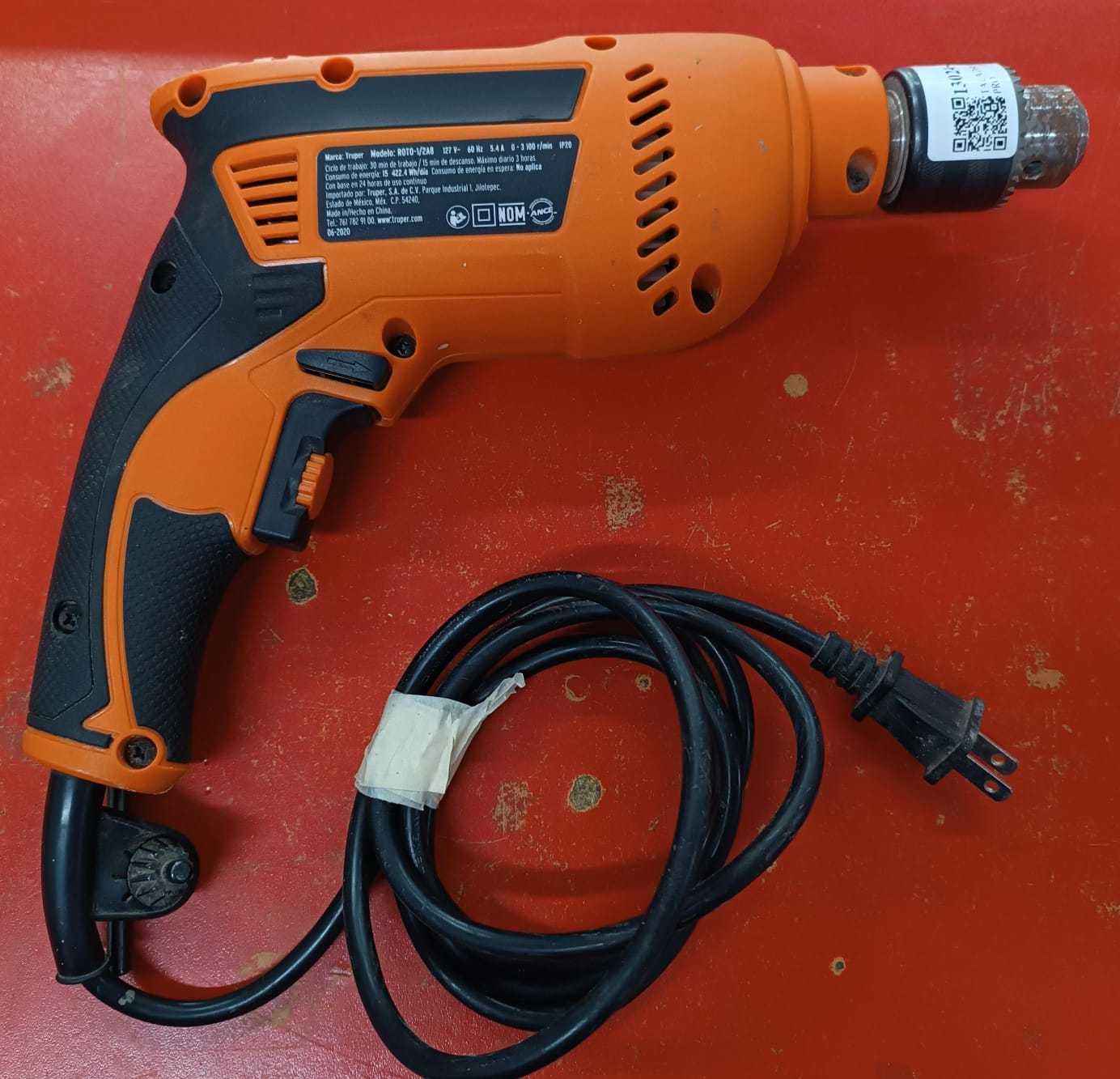Precio 20 000,00 TRUPER ROTO 12A8 TALADRO 12 750W PRO ROTO 12A8 TRUPER