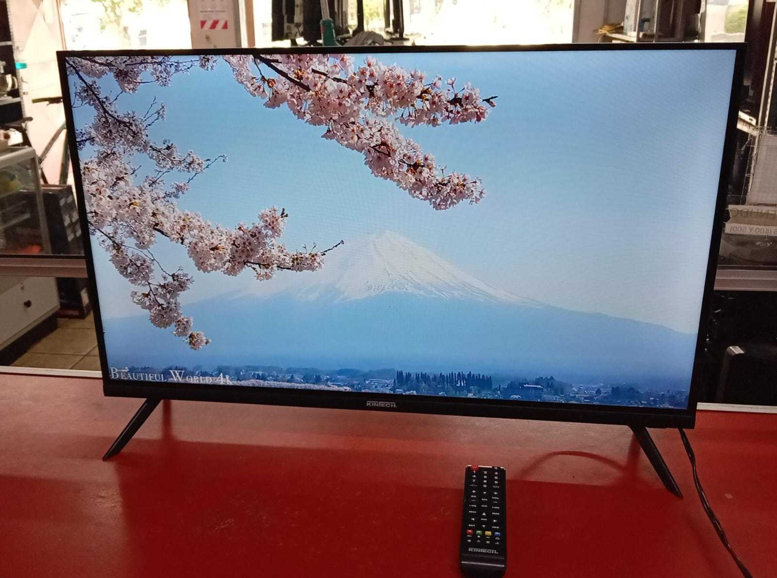 Precio 55 000,00 kintech a414 le32m7 sd Pantalla 32 smart tv android 12  con patas y control remoto