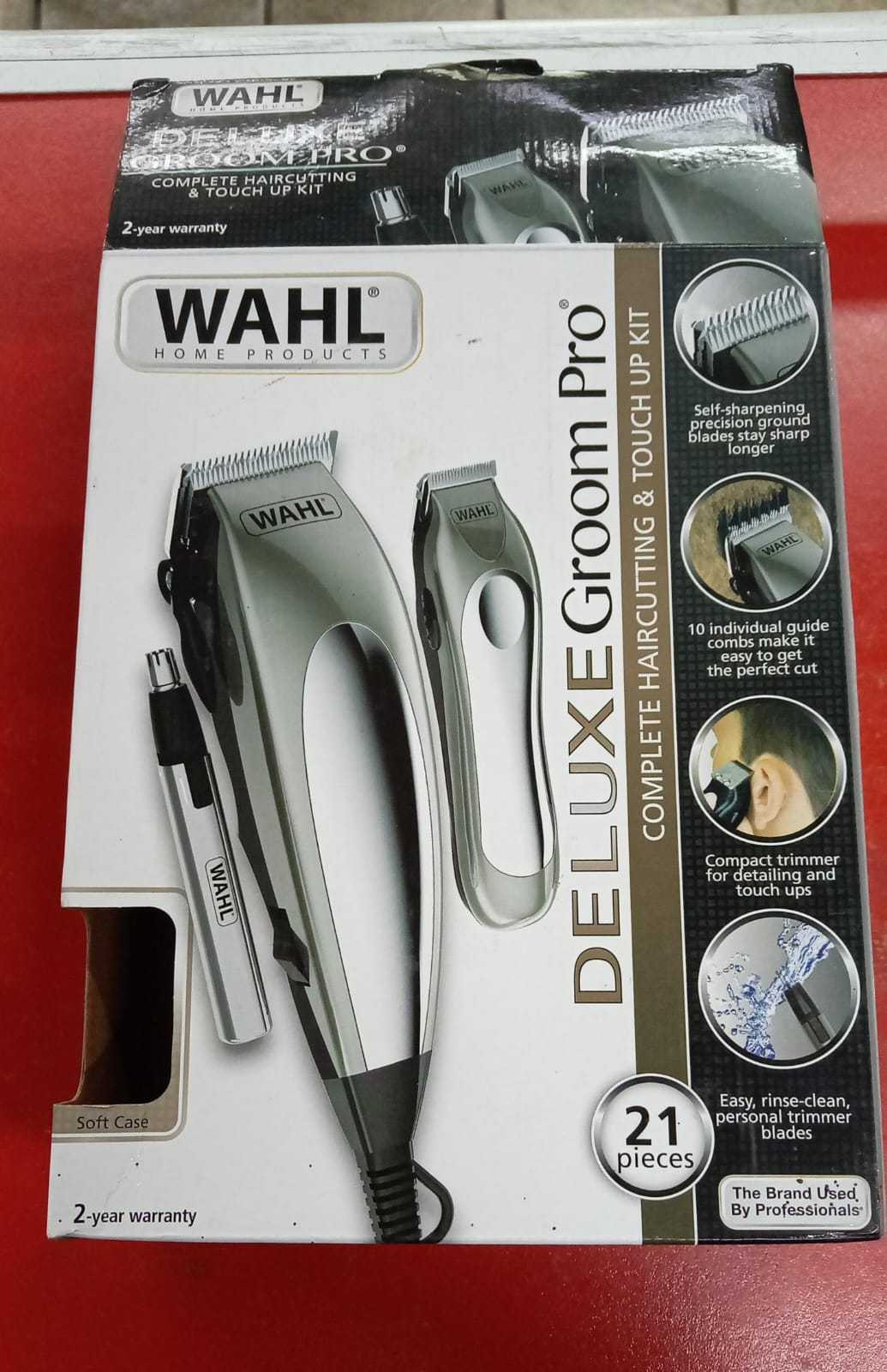 Precio 28 000,00 Wahl Deluxe Groom Cortador de cabello Wahl Deluxe Groom Pro  en caja