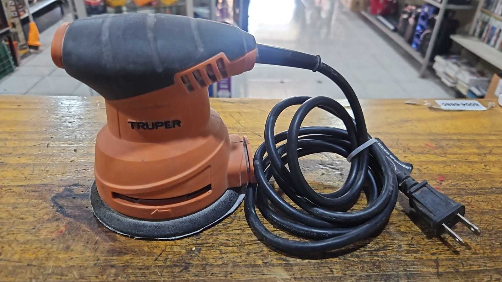 Precio 30 000,00 truper  Lijadora electrica orbital