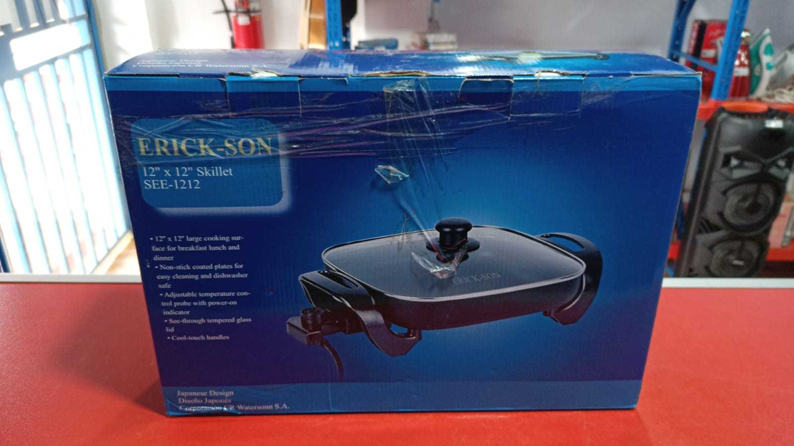 Precio 15 000,00 Erick-Son SEE1212 Sartén Eléctrico Erick-Son SEE1212 Negro