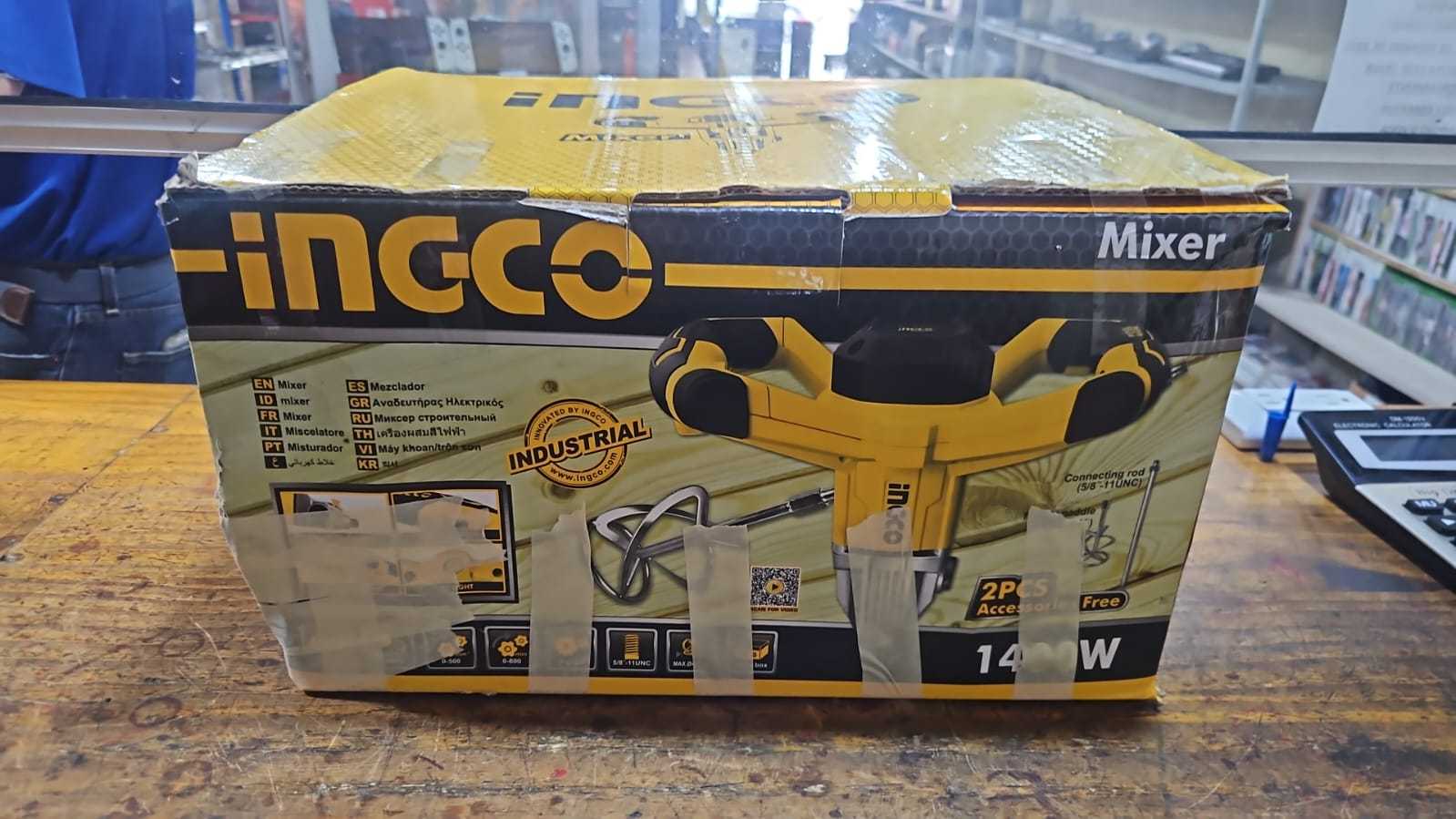 Precio 60 000,00 ingco umx214008 Batidor electrico para mortero Nuevo en caja