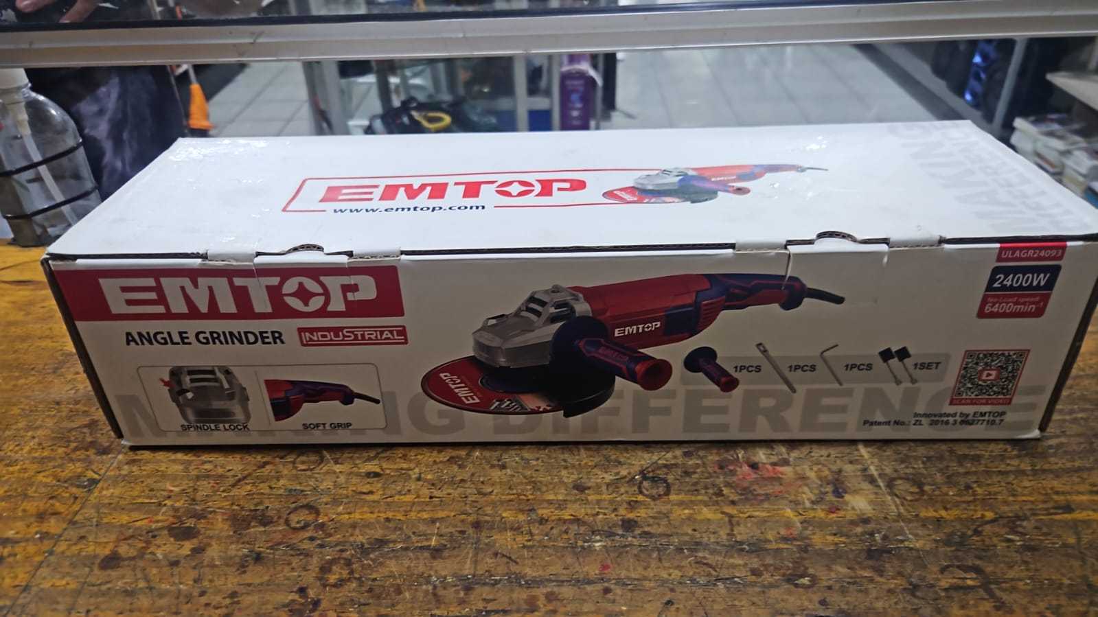 Precio 80 000,00 emtop ulagr24093 Esmeriladora 9 pulgadas NUEVA 2400 watts 6300rpm