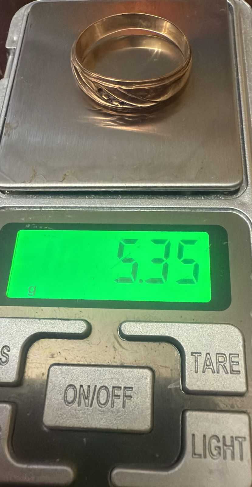 Precio 133 750,00   Anillo matrimonio talla 15 5.5g 10k