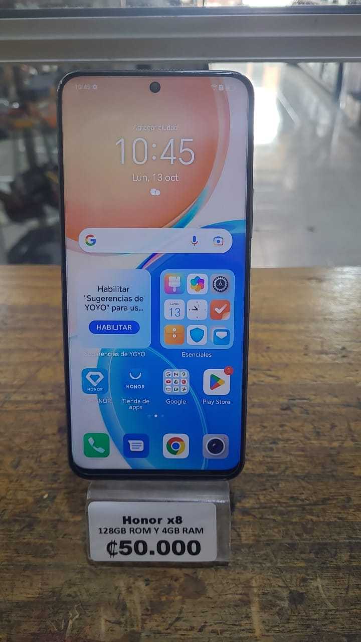 Precio 50 000,00 honor x8 Celular 128gb y 4 ram
