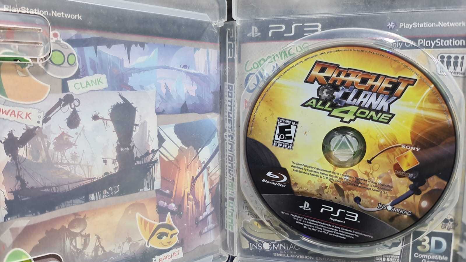 Precio 5 000,00 PS3  JUEGO PS3 RATCHET CLANK ALLA 4 ONE