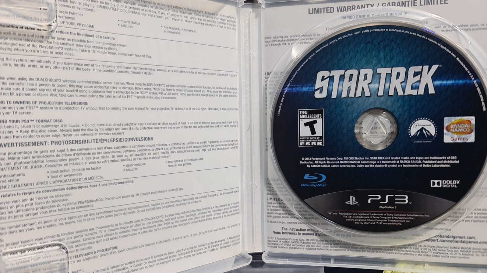 Precio 5 000,00 PS3  JUEGO PS3 STAR TREK
