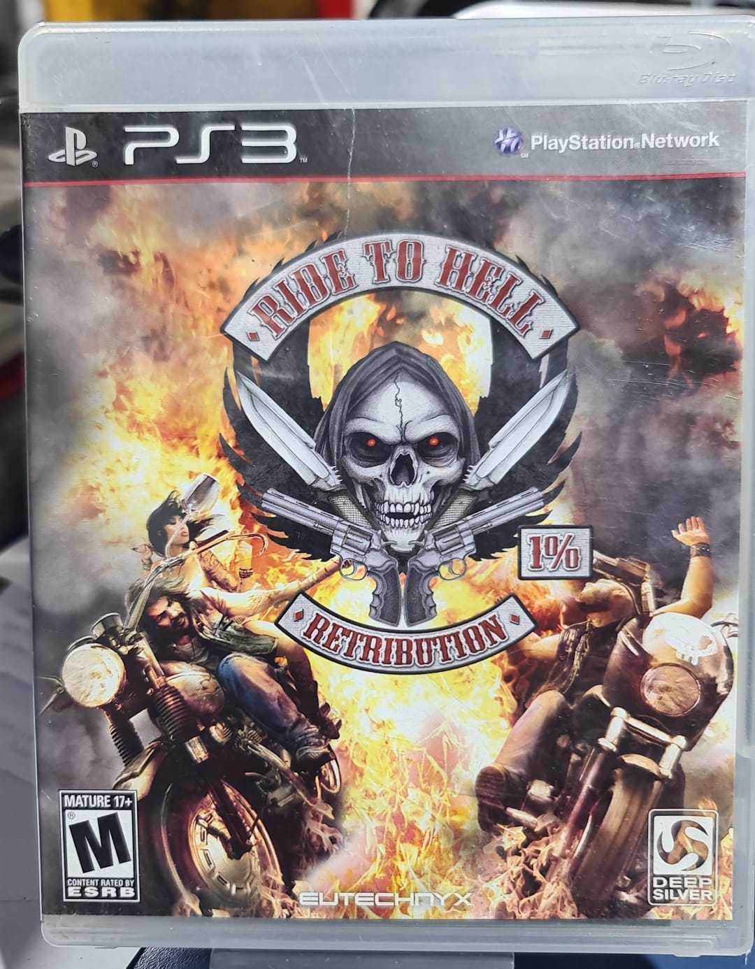 Precio 5 000,00 PS3  JUEGO PS3 RIDE TO HELL RETRIBUTION