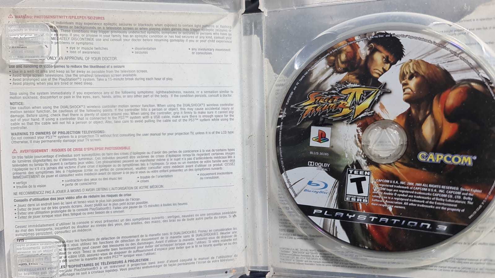 Precio 5 000,00 PS3  JUEGO PS3 STREET FIGTER 4