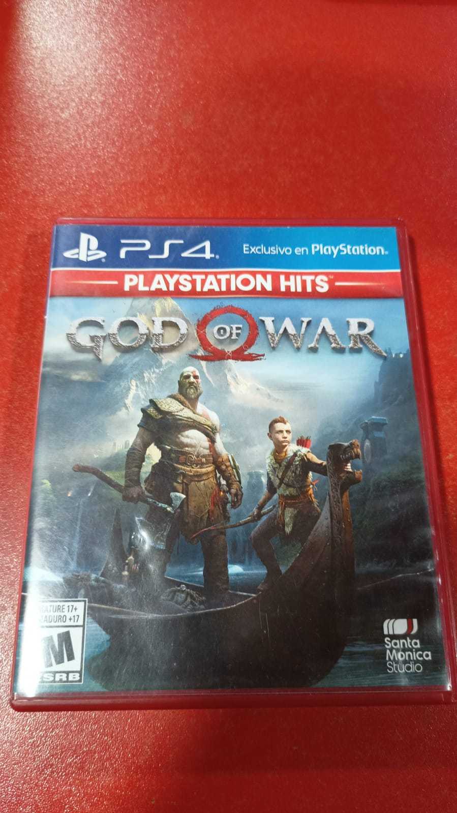 Precio 12 000,00 SONY  JUEGO GOD OF WAR PS4