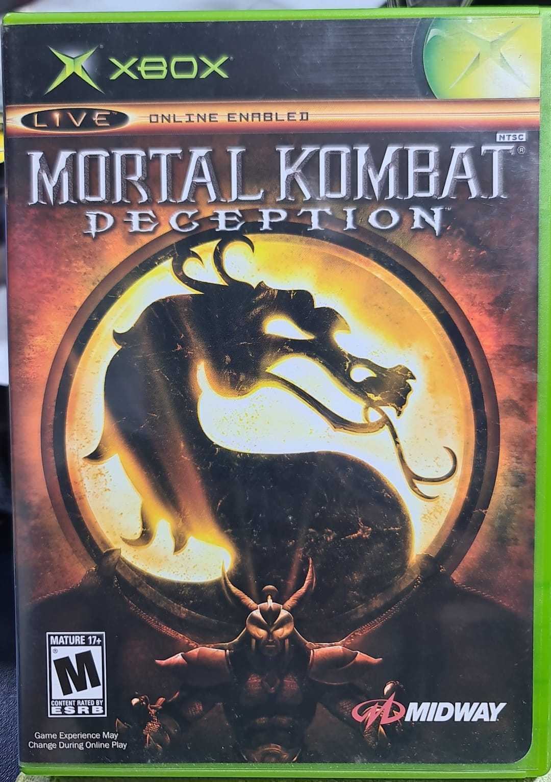 Precio 5 000,00 XBOX XBOX JUEGO XBOX MORTAL KOMBAT DECEPTION