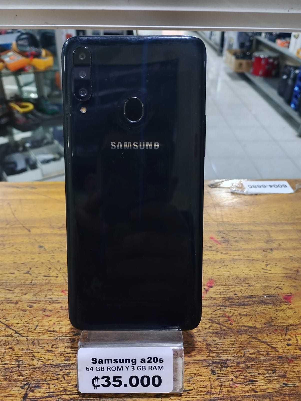 Precio 35 000,00 samsung a20s Celular sin cargador
