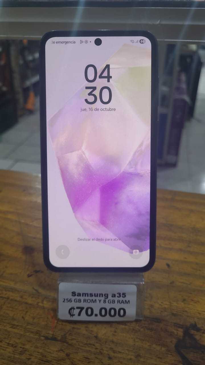 Precio 65 000,00 samsung a35 Celular 256gb y 8 ram