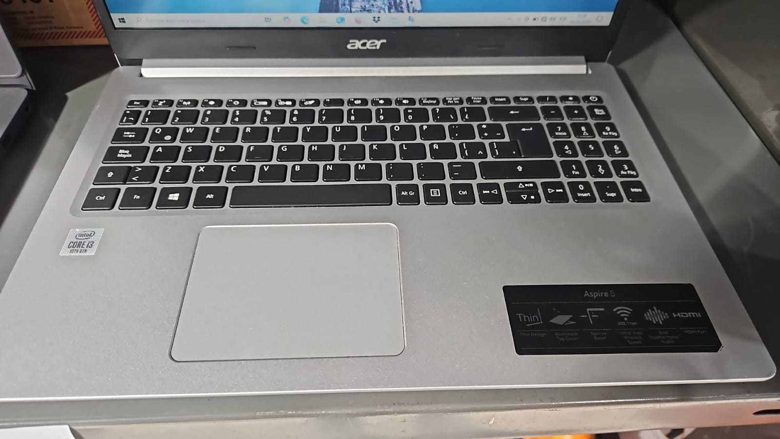 Precio 120 000,00 ACER INPIRION Laptop Core i3 gen 10 4gb ram HDD 1 tera