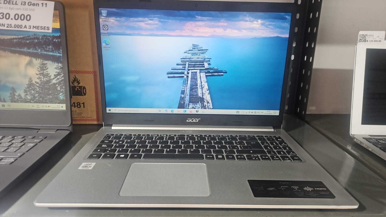 Precio 120 000,00 ACER INPIRION Laptop Core i3 gen 10 4gb ram HDD 1 tera