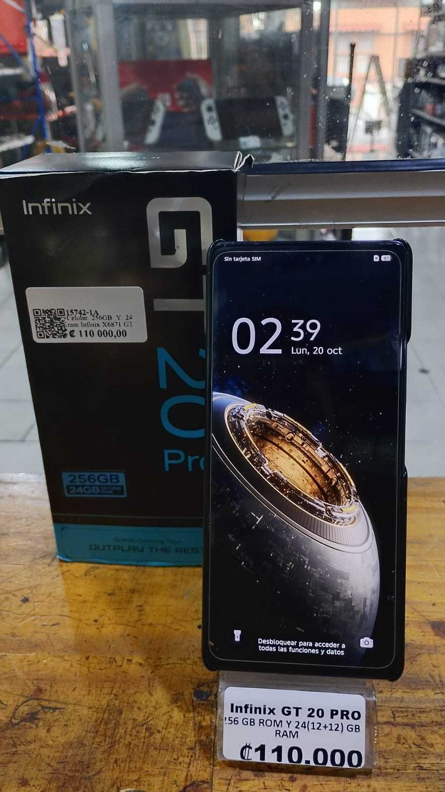 Precio 110 000,00 Infinix X6871  GT 20 Pro Celular 256GB Y 24 ram